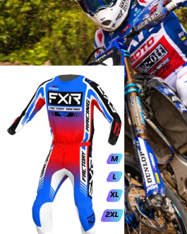 FXR Clutch Pro Blue/Red/White Gear Set