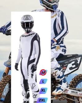 Alpinestars TECHSTAR ARCH Cross Enduro Motorcycle Jersey White Black